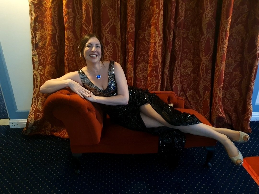 I'm going to say that my writing process is sitting like this eating chocolates and dictating to a nervous secretary, clicking away at a typewriter.  It might not be true, but I'm going to say it anyway. #WritingCommmunity #writerscommunity #writersoftwitter #AuthorsOfTwitter