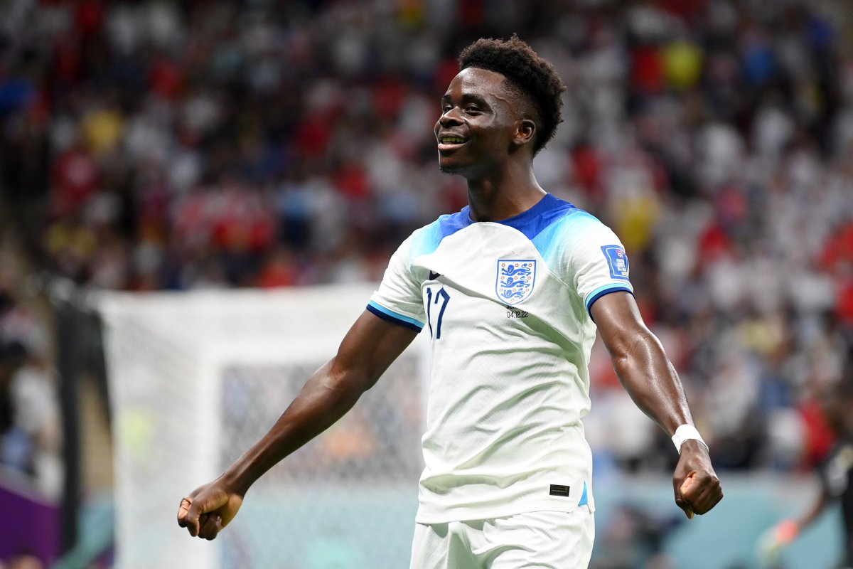 Bukayo Saka tweet media