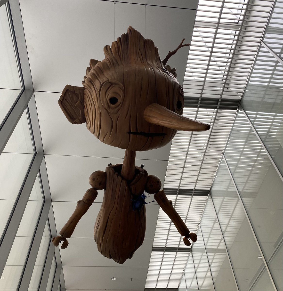 Meet this guy one week from today! 

“Guillermo del Toro: Crafting Pinocchio”

Opens Dec 11!