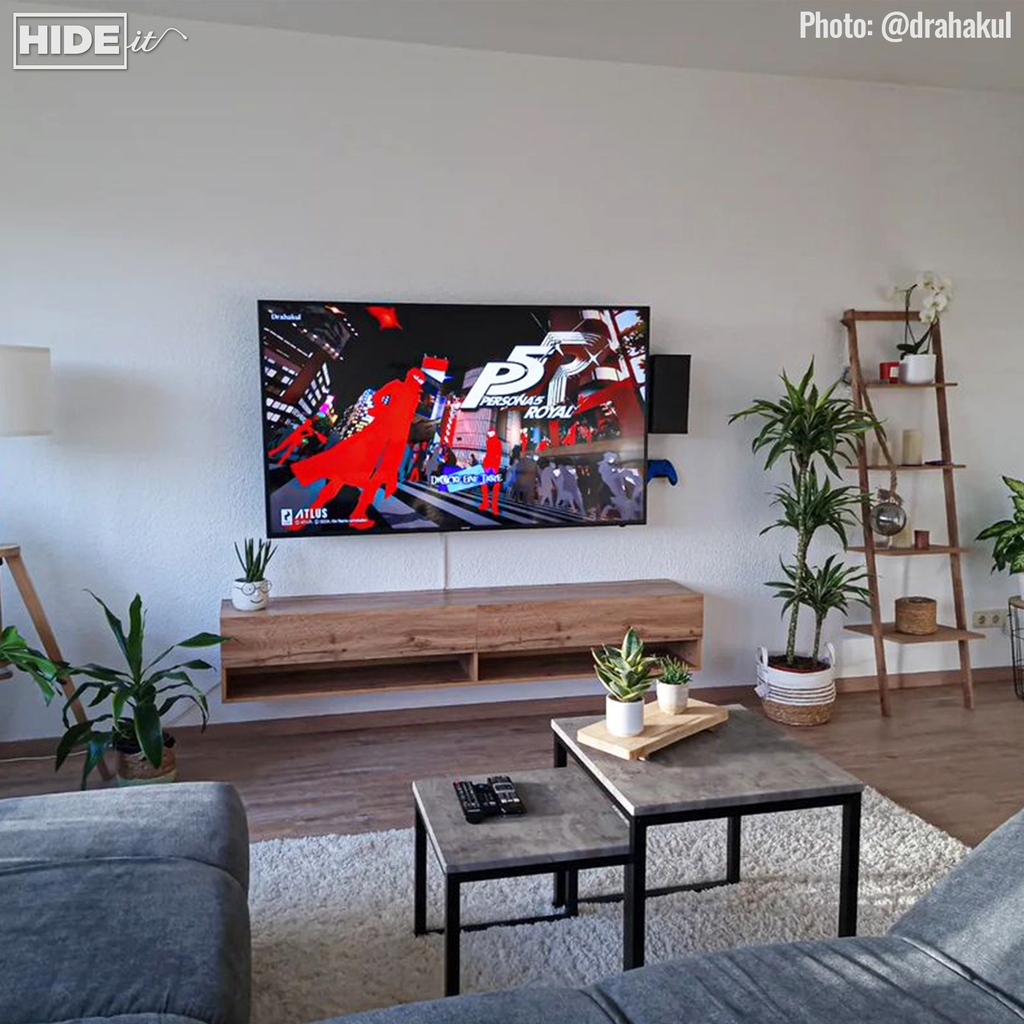 HIDEitMounts's tweet photo. This #HIDEitRep chose to KEEPit minimalistic! Mounting the Xbox keeps his urban jungle lookin' clean + sleek! 🔥 https://t.co/KhRCoPubdo