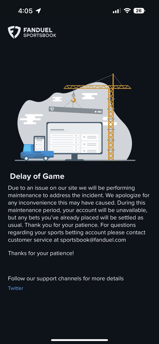 nick_aker43's tweet photo. @FanDuel_Support @cincouno678 I’m still having the issue as well, I sent in a DM. https://t.co/HOtdVyPW96