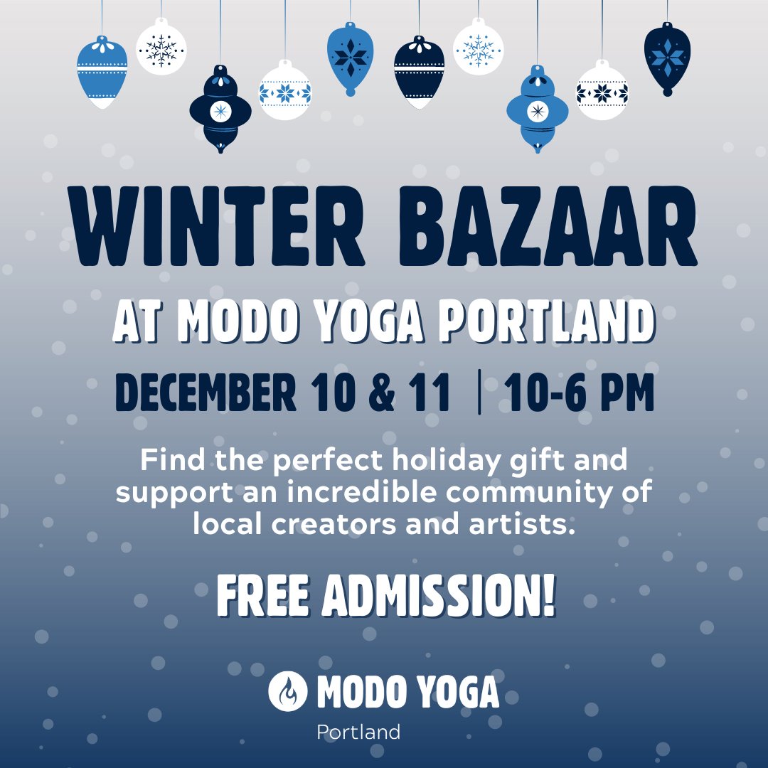 Our first ever Holiday Pop-Up Market is this coming weekend!

Come explore the offerings of over 25 individual local vendors; just in time to shop for unique, curated gifts while supporting our makers, bakers, creatives, and crafty folks!