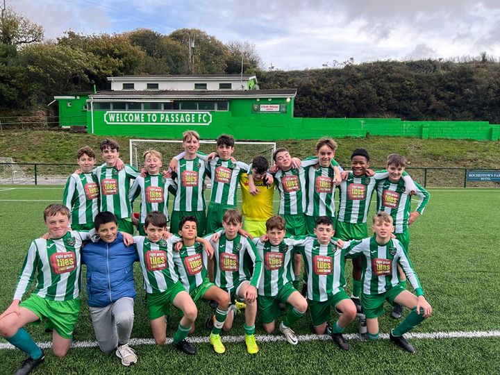 The U14 Division 1 team returned to league action early on Sunday morning against Youghal in a cold and wet Rockenham.

We had a reduced squad today as we were short a number of players today due to injury, illness and unavailability.

Passage started the first half very slowly a