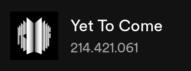 stayalivejksg's tweet photo. ESTAN A PUNTO DE QUITARNOS UN RECORD DE 9 AÑOS!! quedan - de 26 días para que Yet to Come sea la canción con más stream, si hacemos de 4 a 5m diarios podemos lograrlo pero apenas logramos hacer 1m:( ASÍ QUE A PONERSE LAS PILAS. #100KARMYPROJECT es un gran proyecto para lograrlo https://t.co/UsB8h1dlcB