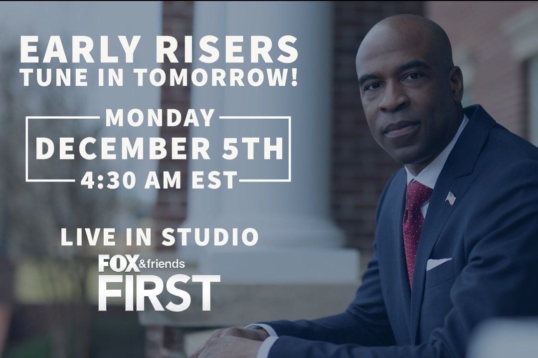 kelvinking4ga's tweet photo. I'm looking forward to joining Fox and Friends First tomorrow morning. Tune in! https://t.co/yNR0Vizmtp