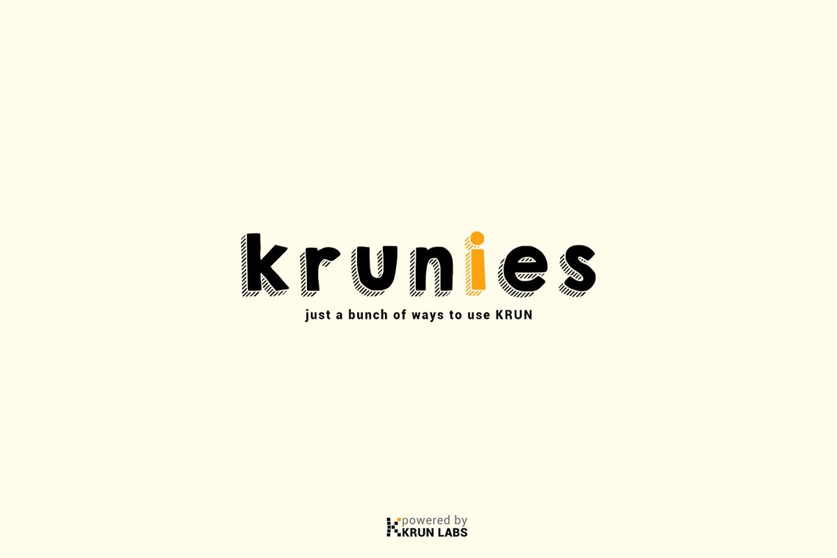 corntownwtf's tweet photo. just a bunch of ways to use KRUN...

#Corntownwtf https://t.co/r0NZ8esBN5