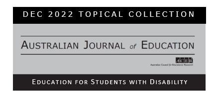 AusJournalEd's tweet photo. #Free in Dec's collection. #InclusiveEducation is a global priority & a binding obligation for Australia to meet as a signatory to international #HumanRights treaties. #StudentsWithDisability Special Issue article @DrKatedeBruin @MonashEducation #IDPwD https://t.co/QipZY2Kzhw https://t.co/Gn9LpGOB6Z