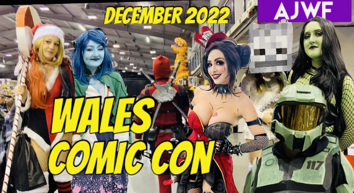 AJbam28's tweet photo. #AJWF Hit the link and check out my lil vlog at Wales Comic Con Telford Takeover #WCC2022
https://t.co/0NNCduLCgm
RT and enjoy!
Thank you to all the amazing cosplayers for taking time out for a photo! #cosplay #Cosplayers #ComicCon
How cool was @Artyfakes!!!! @walescomiccon https://t.co/4X2GwBzr99