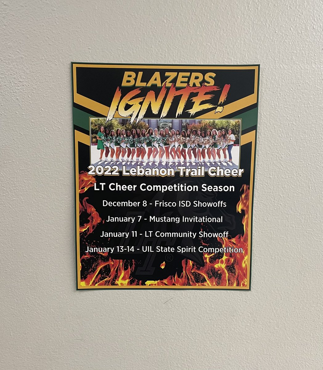 So incredibly proud of this team and their hard work to prepare! 💚💛🔥