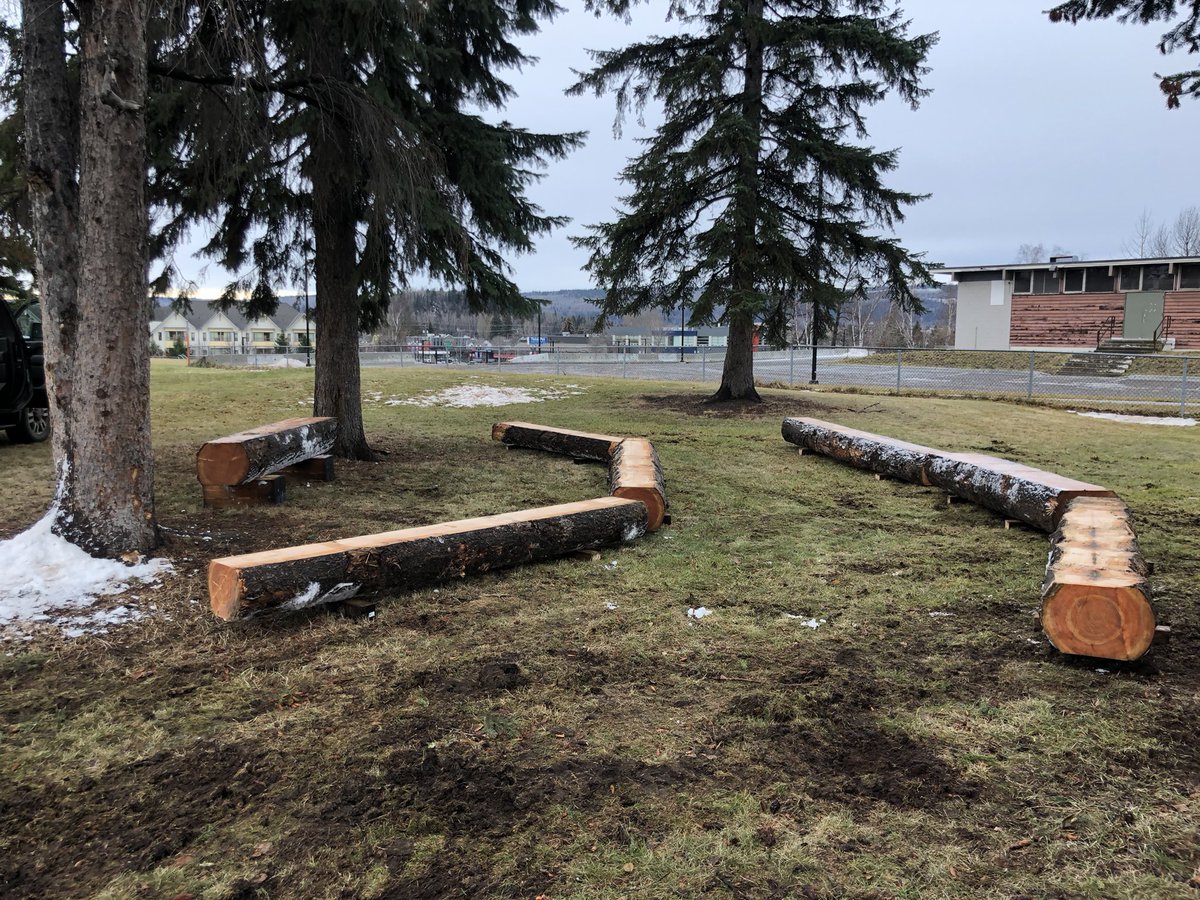 DesousaTaylor's tweet photo. We are feeling especially grateful at Ron Brent Elementary! 

Civil North Consulting donated an absolutely incredible outdoor learning area to our school! 🪵 We are still deciding on a name that feels meaningful to our school community and plan to have a ceremony when decided! https://t.co/2bKXM6C8XF