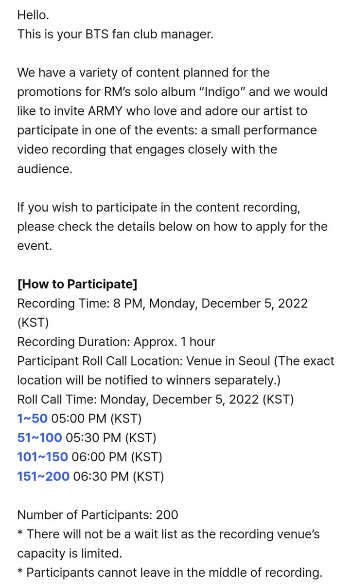 Bulletproof__77's tweet photo. —🗞️ ¡Para las promociones de "INDIGO", habrá una grabación en donde RM interactuara con la audiencia

• Habrán 200 ganadores, y la participación será para ARMY con membresías que compraron el SET "Indigo" de RM o la Edición Book + la edición de Postcard en Weverse Shop Global. https://t.co/91EnUYN3sH