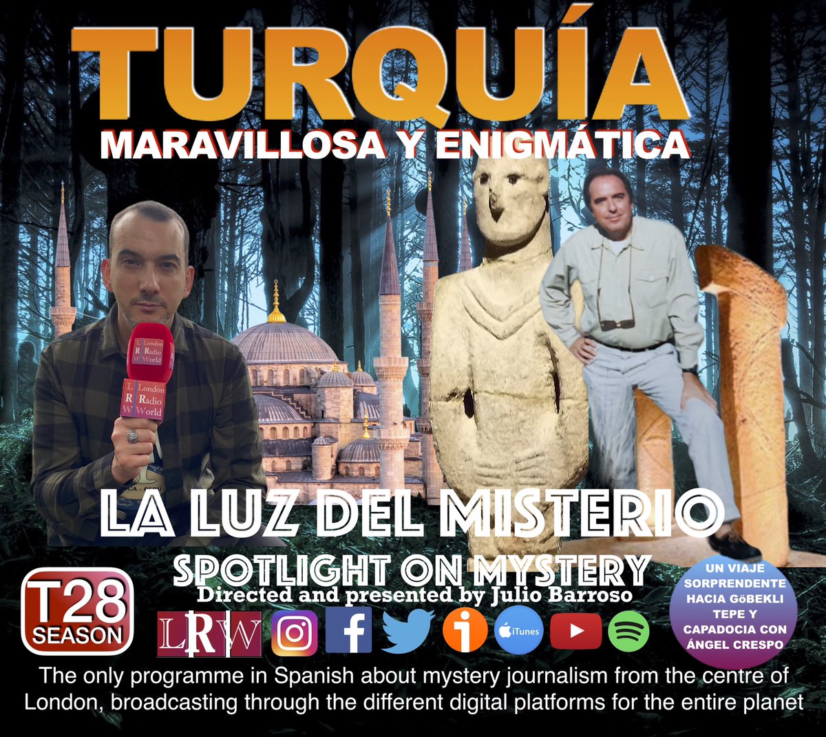 TURQUÍA MARAVILLOSA Y ENIGMATICA CON ÁNGEL CRESPO

go.ivoox.com/rf/97750594

From London Temporada 28:

#capadocia #turquia #gobeklitepe #angelcrespo