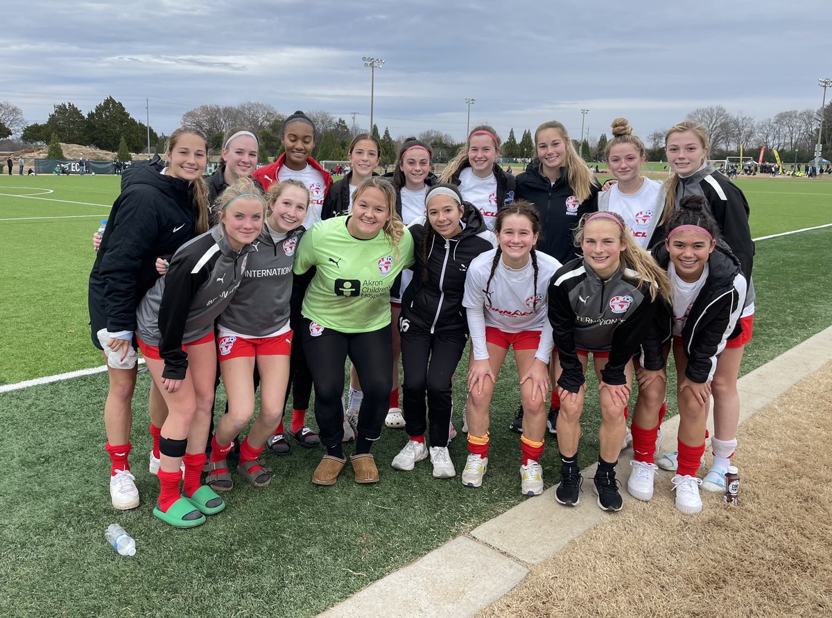 ISCgirls's tweet photo. #ECNLTN day 3 was another successful outing for our ECNL Teams: 
U16 v Richmond Utd W 4-3
U17 v PDA Blue T 2-2
U19 v Florida Krush W 2-1

Lots of positives to take away early in the season. Overall club record: 7-1-1. Thank you to the @ECNLgirls for another great national event! https://t.co/tWH6JotdV1