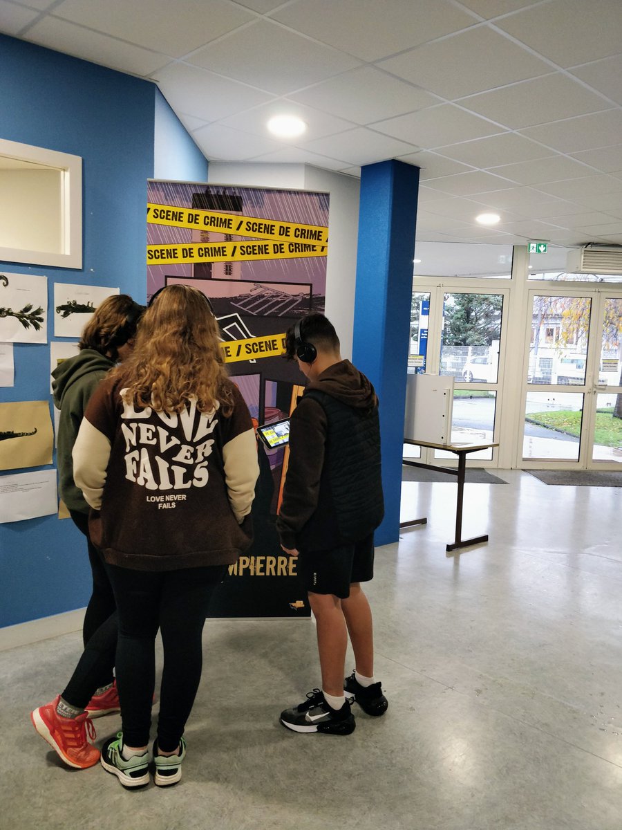 clg_Ossau's tweet photo. Exposition enquête interactive de la bibliothèque du #CD64 au collège d'Ossau.
Qui a refroidi Lemaure ? est une création originale à la frontière de la littérature, de la BD et du jeu vidéo. https://t.co/eCHvuzK4bW
@dsden64
@departement64 https://t.co/kQ0l68X046