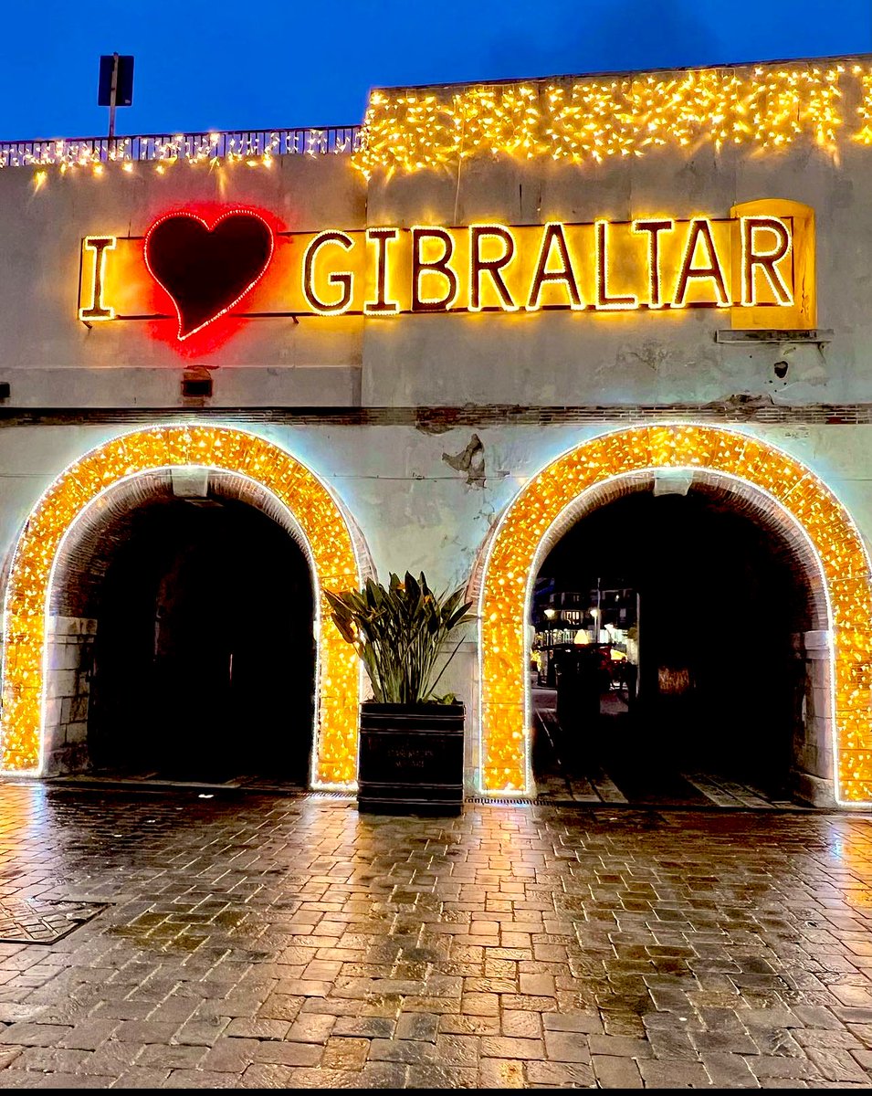 Gibraltar looking festive 📸 credit : Mario Garcia