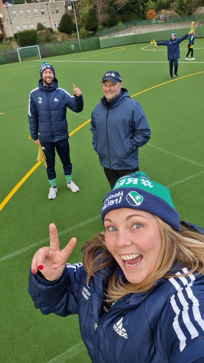 The Under 18 Boys finally got back onto the pitch today as they commence their preparations for the Europeans in Krefeld next July. A big thanks to <a href="/HCKilliney/">Holy Child Killiney</a> for the use of their fantastic facilities and to Nidge for taking the GKs session.

It's good to be back! 

#JAG2023