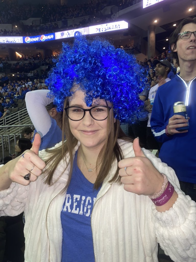 Is_Carosone's tweet photo. #creightonathletics #berrylawbluewig #GoJays https://t.co/8FZPPX9jF8