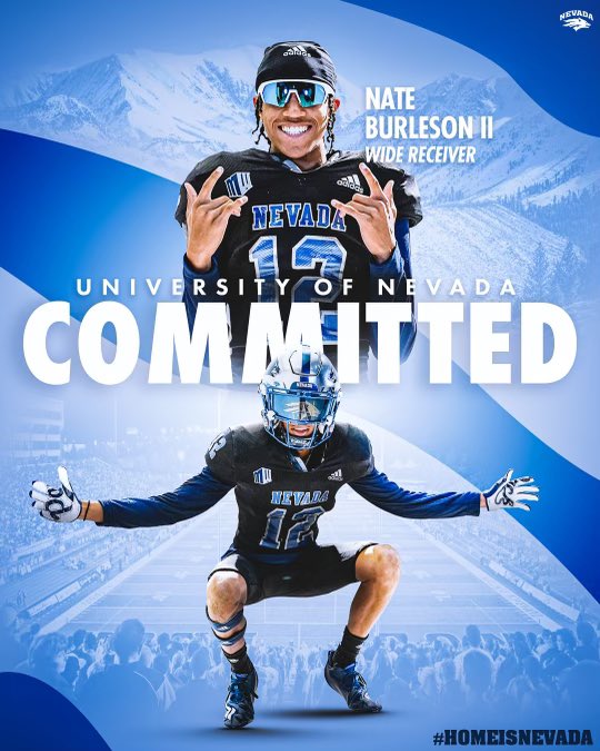 After an incredible official visit with <a href="/CoachAArceneaux/">Anthony Arceneaux</a> and the entire staff I am proud to announce my Commitment to the University Of Nevada!! Go Pack!!💙🐺 <a href="/CoachKWils/">Coach Ken Wilson</a> <a href="/CoachDSage/">Coach Sage Toledo Football</a> #BattleBorn #HomeisNevada