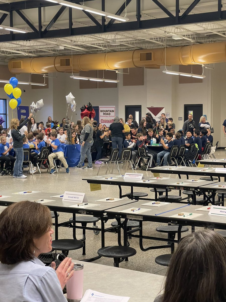DrHeadMath's tweet image. Had so much fun facilitating the CCSD District Elementary Math Competition yesterday!!! Thrills me seeing so many beautiful students excited about mathematics!! Could not have pulled it off without the C &amp;amp; I team!!!! @CherokeeSchools @HolmesMichon @DrMikeManzella @DrKABryant
