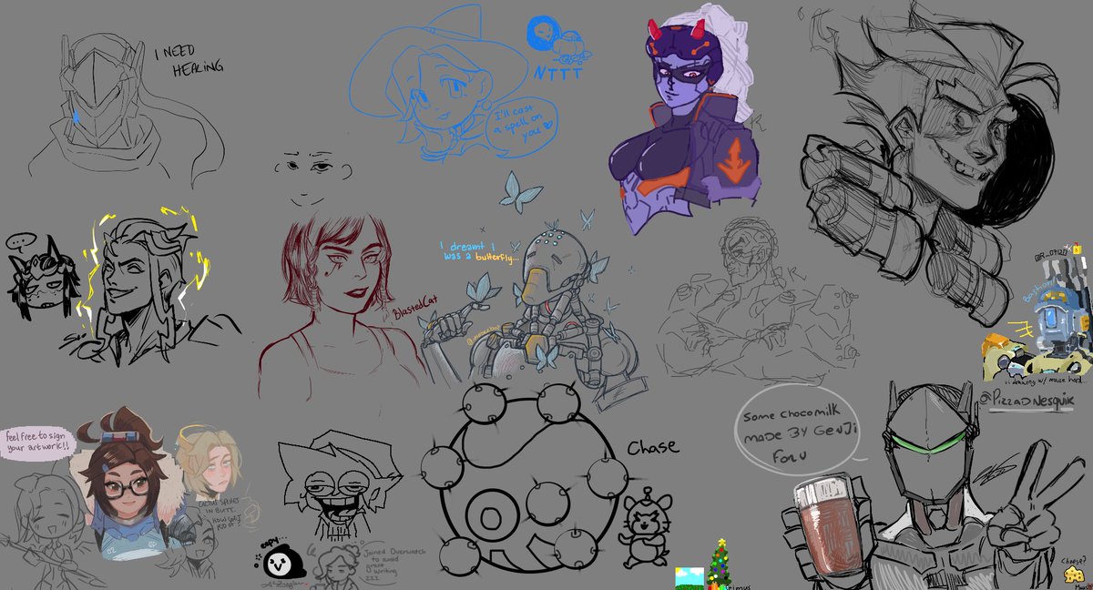 it was wonderful seeing all of your arts ;v; thanks for joining yesterday !!💜💜💜✨