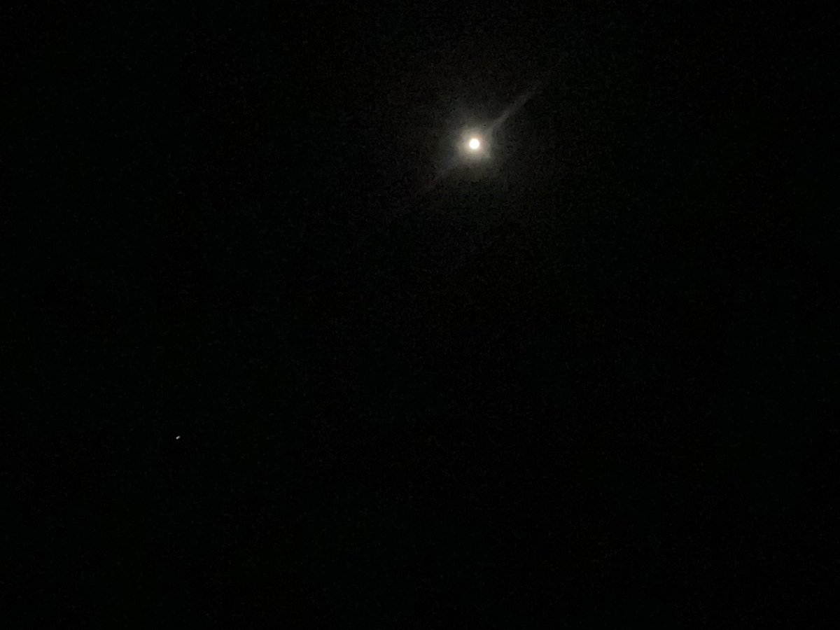 Moon and Mars I think