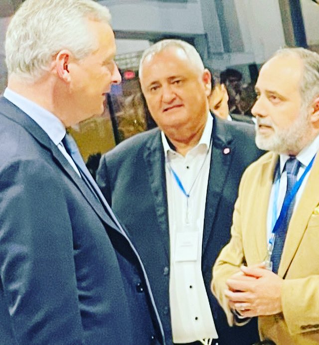 Opportunity to discuss in DC with <a href="/BrunoLeMaire/">Bruno Le Maire</a> regarding the critical importance to avoid any future potential resurgence of tariffs on European wines &amp; spirits in the US following the five years suspension negotiated back in June 2021.