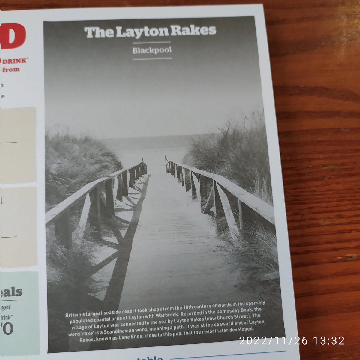 GONNAGROOVE's tweet photo. Liking the information pictures on the front of the new #Wetherspoons menu. Are these online or do I have to visit them all.. 🤣 https://t.co/tZmL7YRpMD