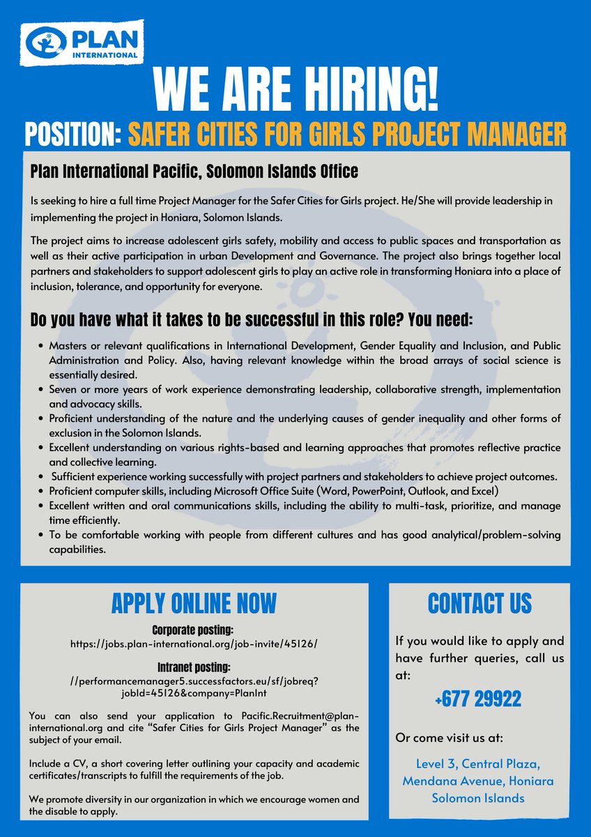 Plan International Pacific tweet media