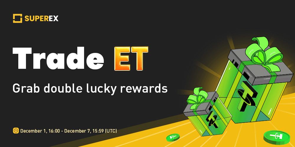 SuperexBr's tweet photo. Negocie e ganhe recompensas duplas da sorte
I. Negocie ET e compartilhe a premiação do Lucky Winner
II. Duplique a sorte, ganhe 300 USDT extras
Detalhe: https://t.co/m5SWAjaDIy
#superexEt #BTC #DEX #DAO #Blockchain #Ethereum #TokenET https://t.co/WSkPtgPog3