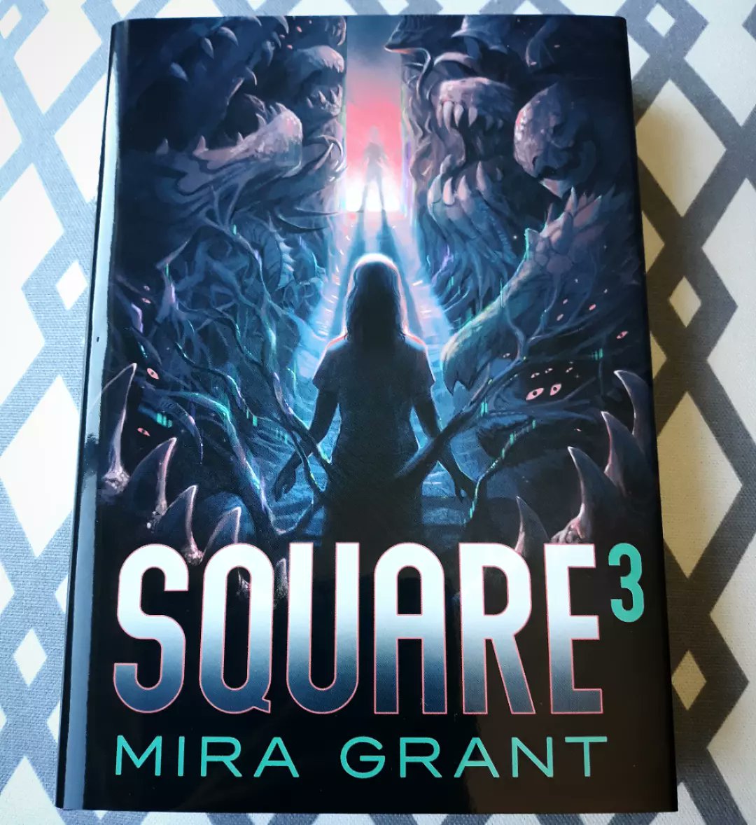 27th read this year & 3rd by Seanan McGuire (writing as Mira Grant)! Love this post-pandemic novella abt 2 sisters caught on different sides of dimensional rifts. Seanan is hands down my fav author. If you've never read 1 of her books before, please do! 😄📚💜 

#booksellerJaya