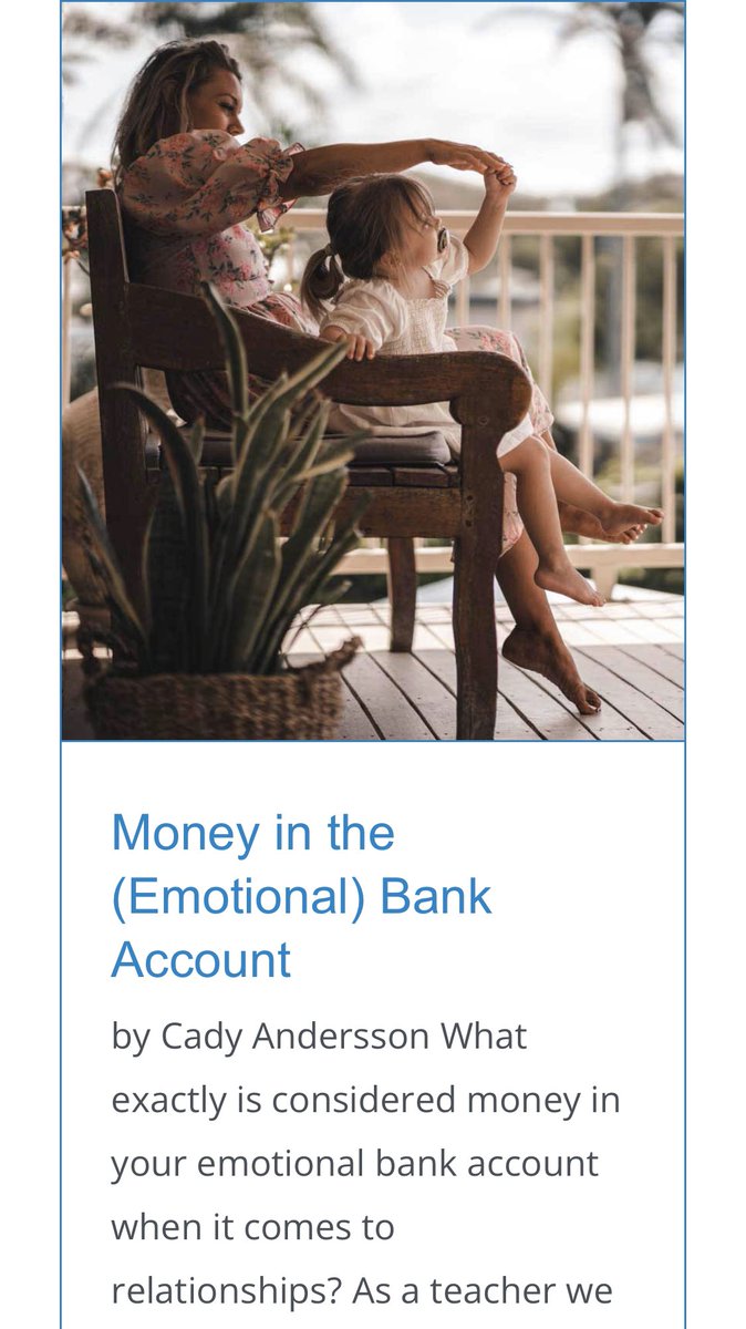 CChildcareLLC's tweet photo. Happy Self-Care Sunday! Today, try caring for yourself (and your loved ones) by investing in your relationships. Check out our newest blog on Emotional Bank Accounts! https://t.co/h97m2Vsh6A https://t.co/izm7LMSF52