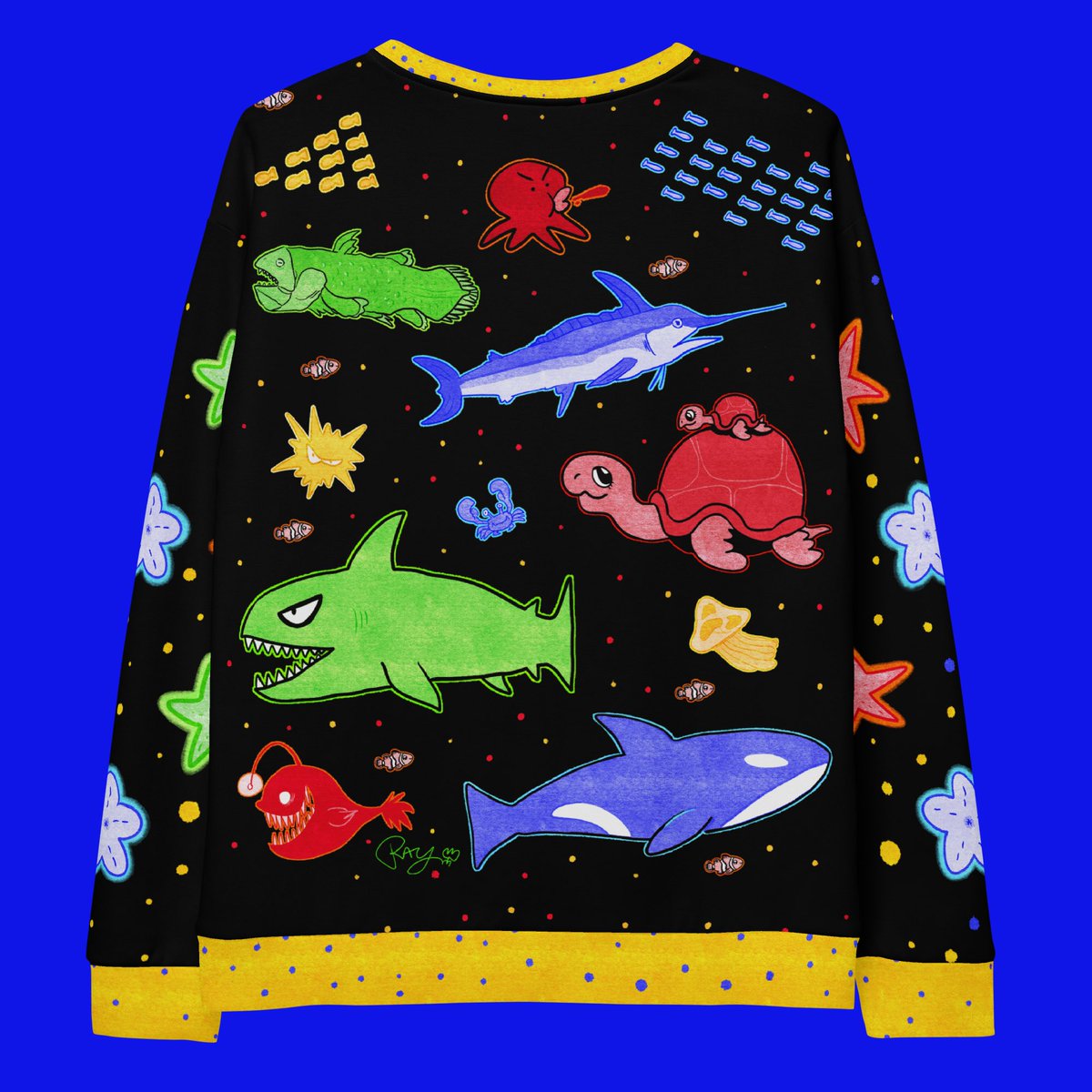 _Jammo_'s tweet photo. Stay warm this winter season with “fish r friends” 

Everything is on sale right now to celebrate the new releases 

https://t.co/lwA8U0oXMS 🐙

Artwork by by Ray N (@themistern), designed by Ray N and Luke Stuart (@LukeStu_art) 

#apparel #streetwear https://t.co/tZcKteuGrW