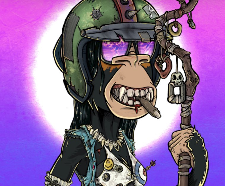 <a href="/theCannibalCrew/">CannibalCrew</a> @ILoveAAPES @loera_rafa <a href="/AAPEQueens/">Apocalyptic Queen Apes 👑🦍</a> <a href="/DJWienerNFT/">DJ Wiener</a> <a href="/JMills8125/">Husky</a> <a href="/AaronCapps19/">Z-aaron24.eth</a> <a href="/Goodguy818/">Goodguy818 ⭕️</a> I gots one ✊