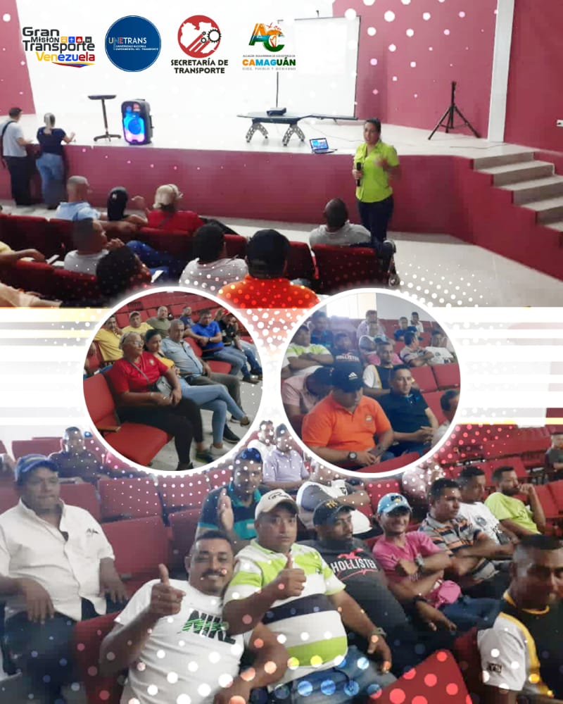 La Secretaría de Transporte felicita la labor que realiza la UNETRANS en el estado Guárico, quienes han venido ejecutando cursos de certificado de aprobación a los transportistas de la entidad llanera
#EnCuerpoYAlma
#TransporteGuárico
@rvaraguayan 
<a href="/josemvasquez/">José Vásquez</a>