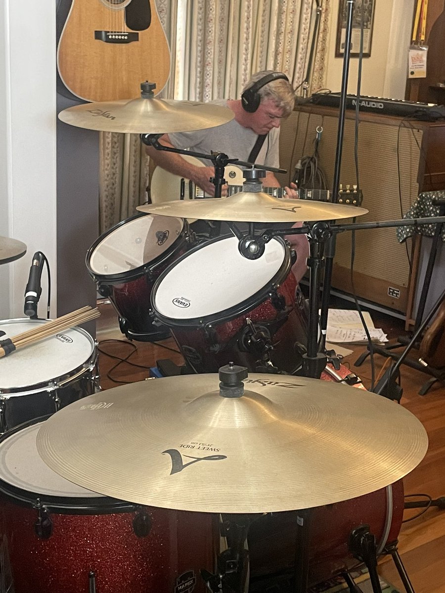 Doing a little thing…. Our first collection of songs since 2018 are underway!