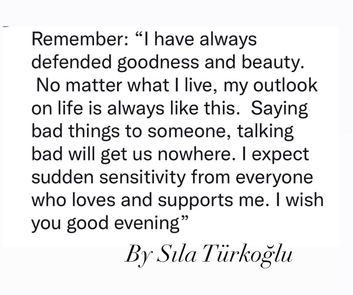 It doesn't matter what they say or the injustices done, she is bigger than all that! Love rules her life!
She’s beautiful inside and out!

#SılaTürkoğlu