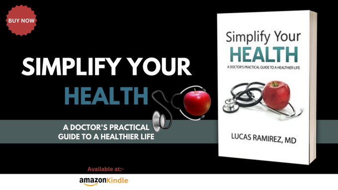 BookKnocks's tweet photo. The information given in the book clearly shows how simple modifications in our daily habits can save us from major complications in our health. #Simplifyyourhealth #Fitness #Stayfit #SelfHelp @DrRamirezMD https://t.co/e5B9tOgm7l https://t.co/89UJhCEV6j
