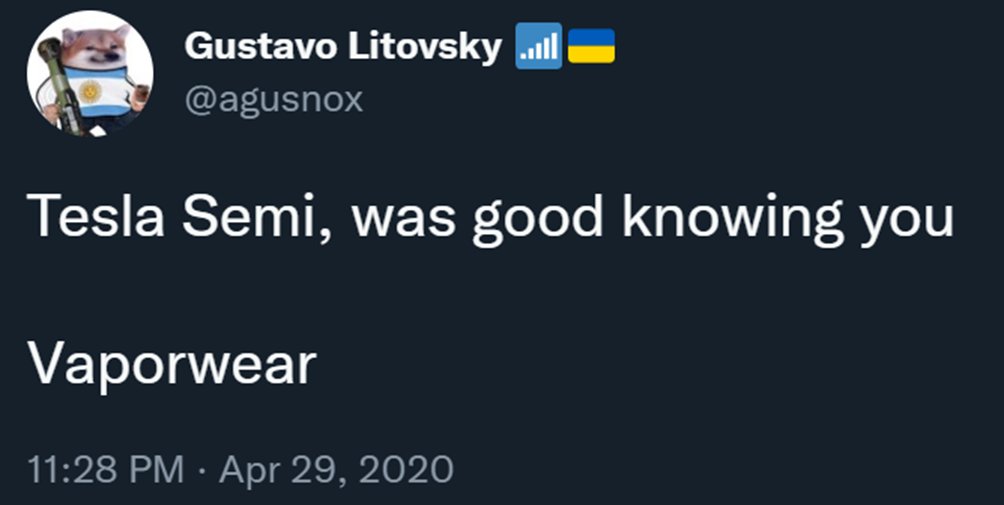 The Short Shorts Historian on Twitter "According to TSLAQ dictionary