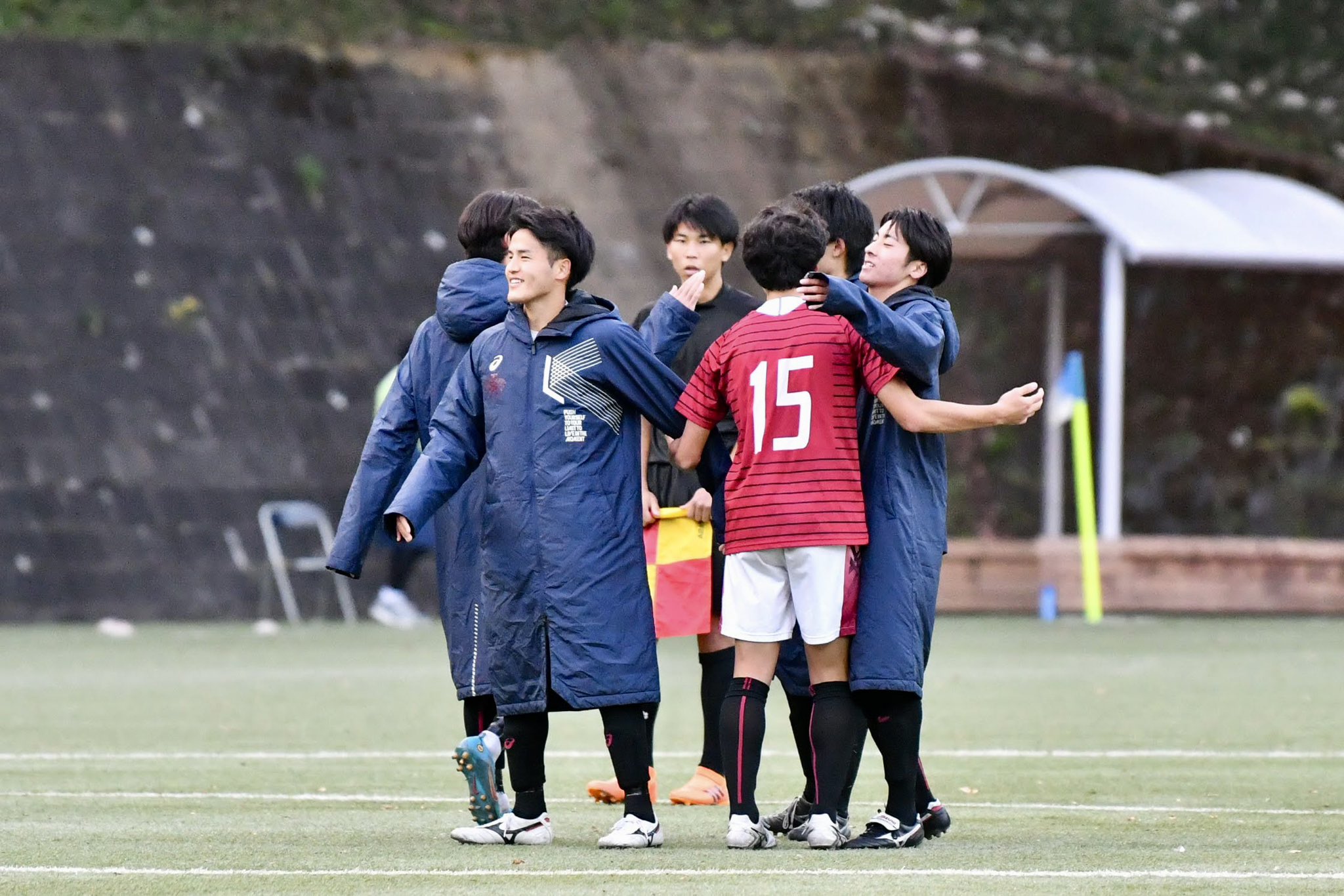 早稲田大学サッカー部トレーニングウェアジャージ上下セット