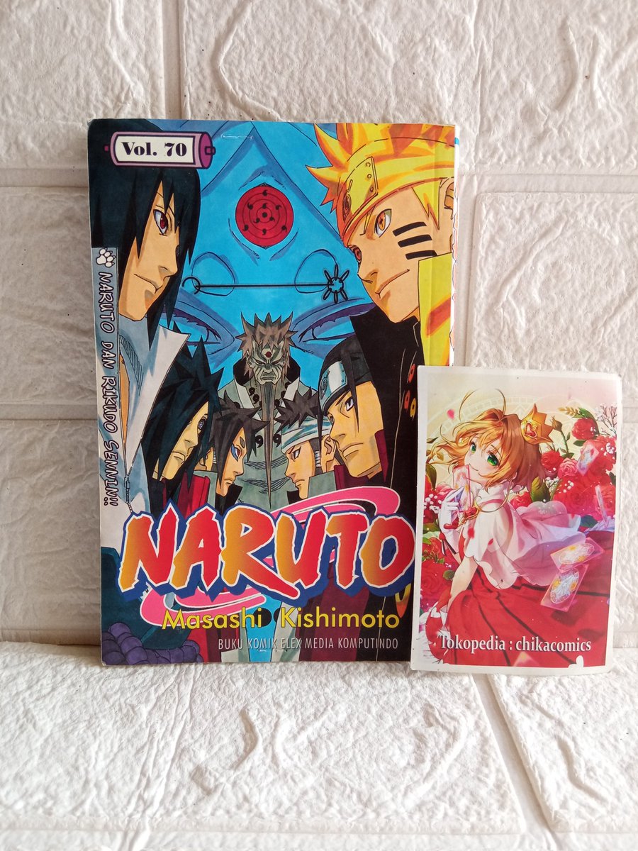 chikacomics's tweet photo. Naruto 70
🍏 Tokped : chikacomics

#komiknaruto #NARUTO https://t.co/J1t3eNFQAS