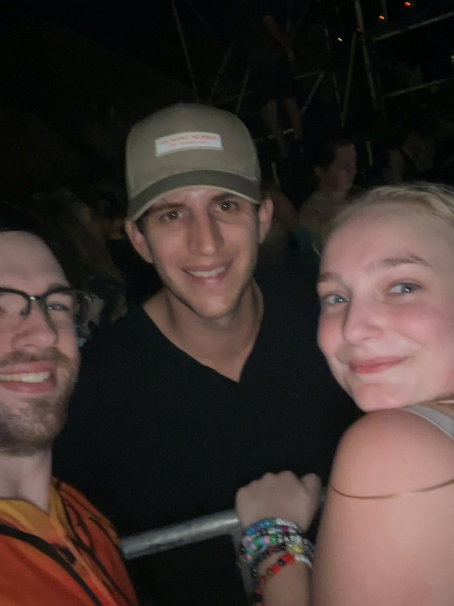 Thank you <a href="/ILLENIUM/">ILLENIUM</a> for the best weekend ever. Been going to shows for years for this moment. Can’t put into words all you’ve done for me so all I could say was thank you❤️ I was soaked from the rain so I didn’t get a signature but I don’t even care, this was more than worth it🥺