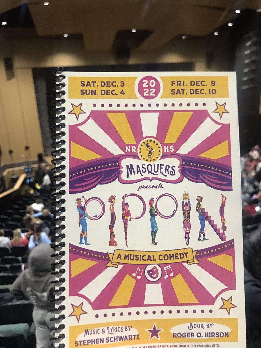What an amazing show! Can’t wait for Act II! I hope everyone gets to see this either this weekend or next. Tickets may be purchased here: ticketstage.com/T/NRPA and more information about this fantastic show can be found here: masquers.weebly.com/pippin-a-music…
