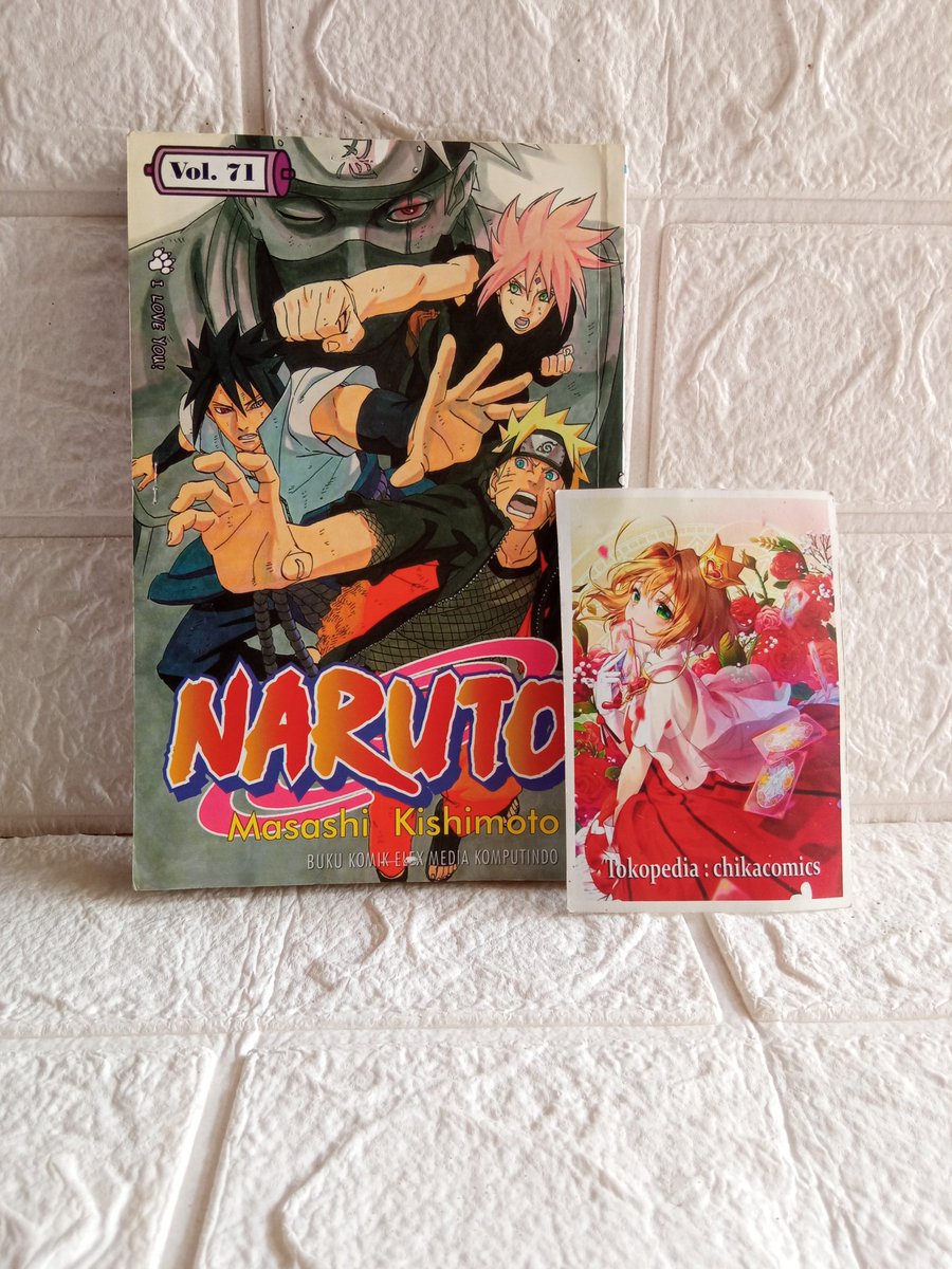 chikacomics's tweet photo. Naruto 71
🍏 Tokped : chikacomics

#komiknaruto #NARUTO https://t.co/TufsIgiT0Z