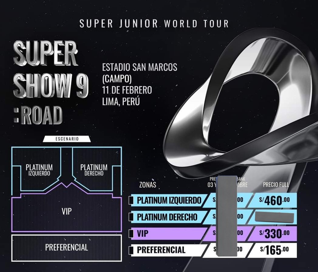 ELFPe2's tweet image. ELF internacional, se les invita a Perú para el Super Show 9. Las entradas están a un precio económico y no solo podrán conocer a Super Junior, sino también disfrutar de rica comida, fiestas y bellos paisajes peruanos
#SUPERSHOW9 
#SUPERJUNIOR
