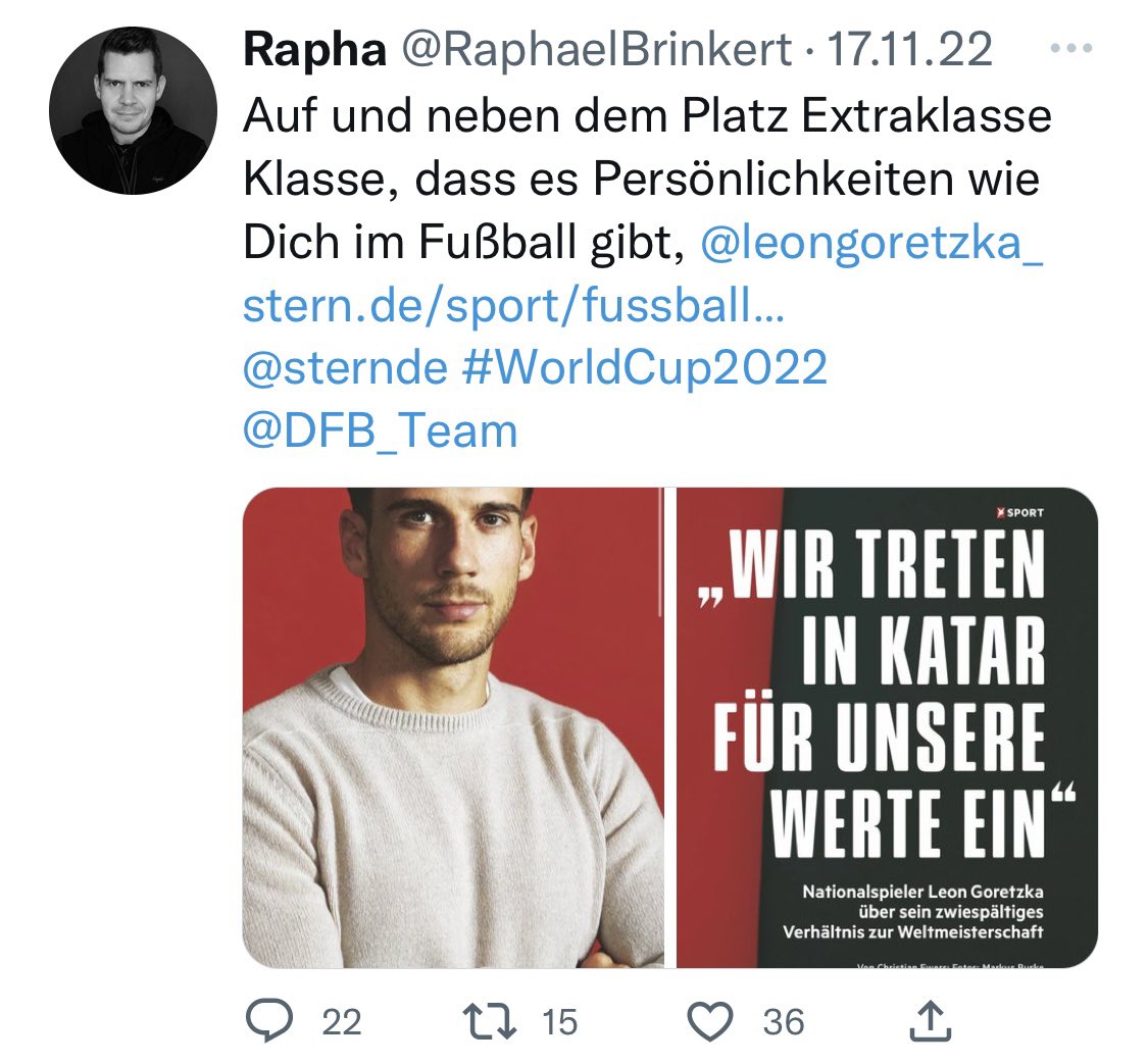 Ob @NancyFaeser von @brinkertlueck beraten wurde, mit der One-Love-Binde für Aufsehen zu sorgen ? 😉