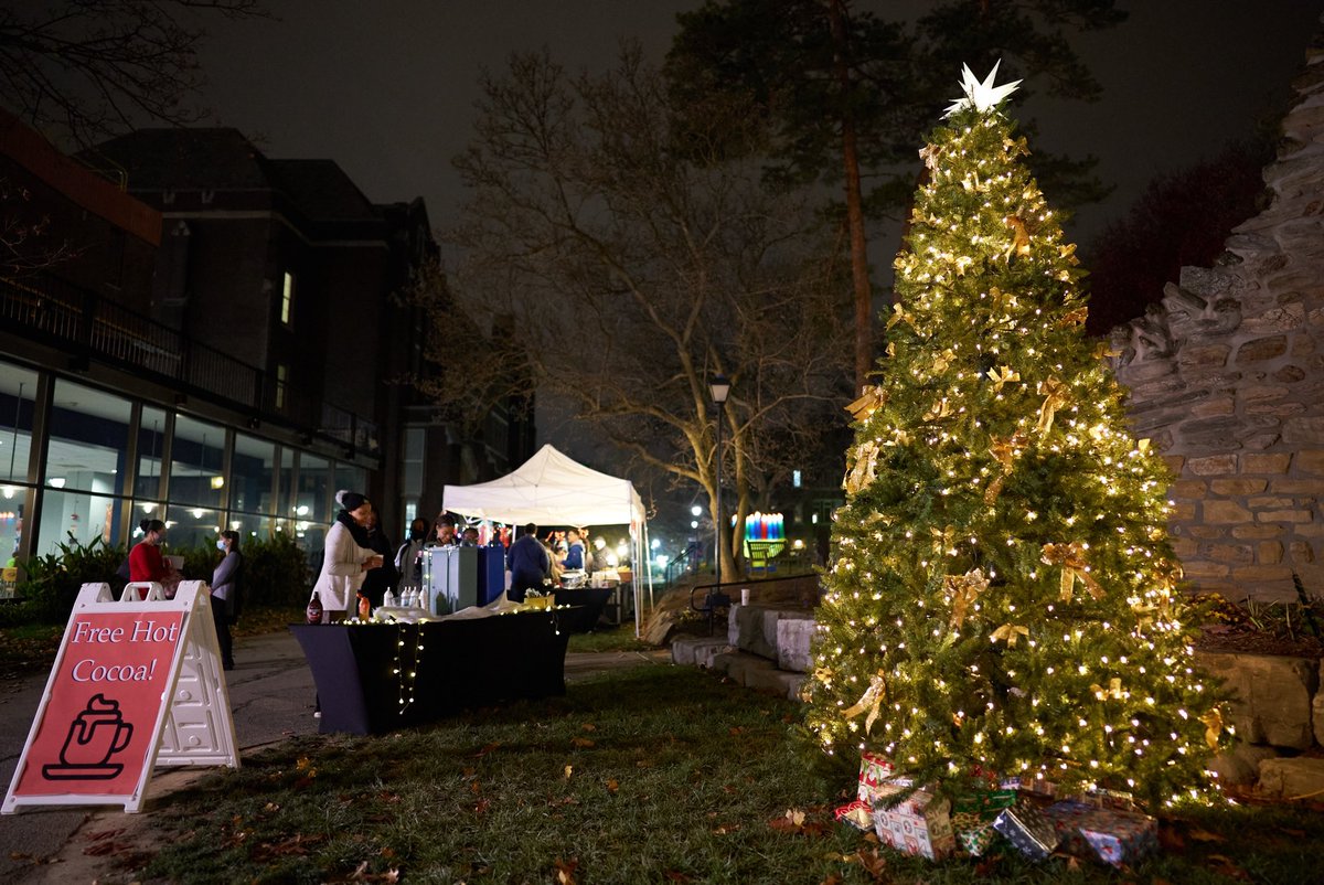 The Holiday Village is back! Stop by the Union tomorrow beginning at 4:30 p.m. for a tree lighting ceremony, festive activities, seasonal treats, pictures with Santa, and more.