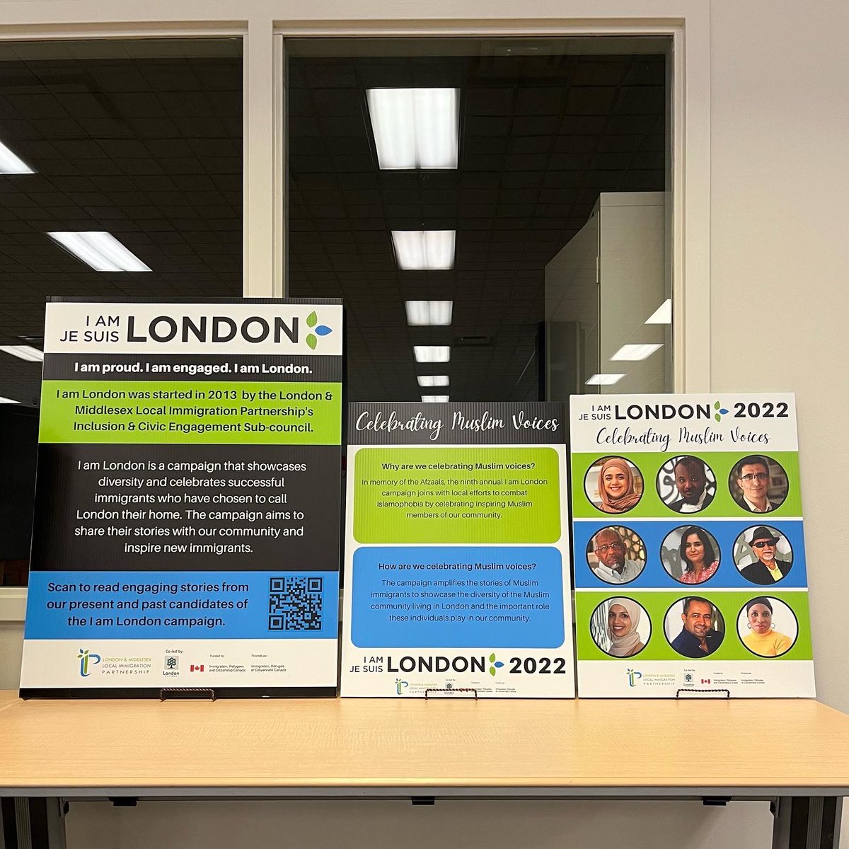 Our #IAmLondon display has moved to Beacock Library for the month of December! #celebratingdiversity