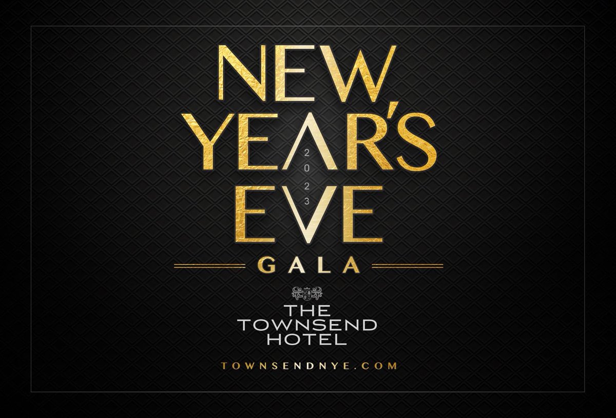 Michigan’s premier New Year’s Eve Gala returns to The Townsend Hotel on Sat. Dec. 31st! <a href="/TownsendNYE/">New Year’s Eve Gala 2025 at The Townsend Hotel</a> Limited Discounted Bottle Service Booths, VIP Tickets and Hotel Rooms are available now: TownsendNYE.com 

#NYE #newyearseve #birminghammi