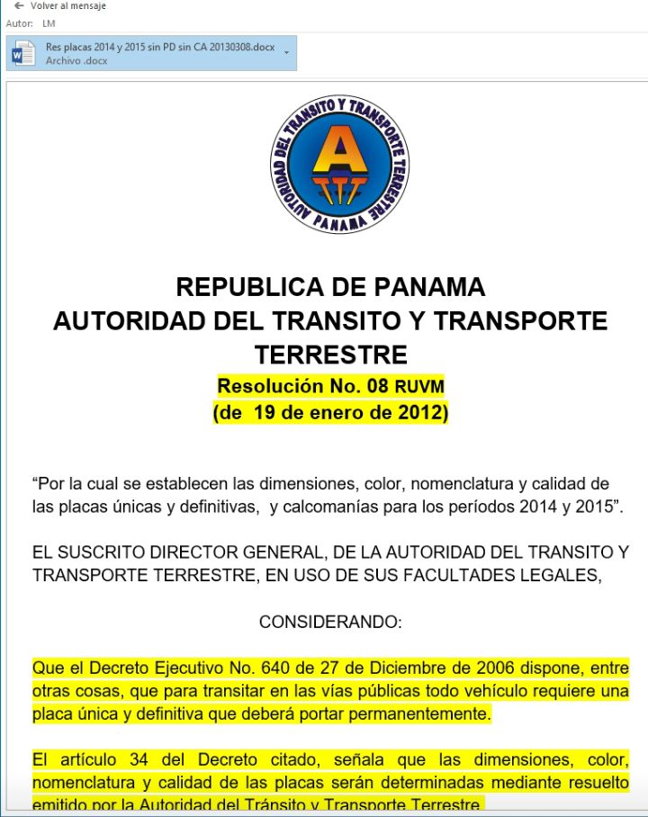 panamapapers22's tweet image. La empresa alemana escribe todas las resoluciones de la ATTT y también de todas las autoridades de tránsito en Latinoamérica donde tienen operación. Por eso solo ellos pueden competir y ganar, ya amarran las licitaciones de placas "a su medida"