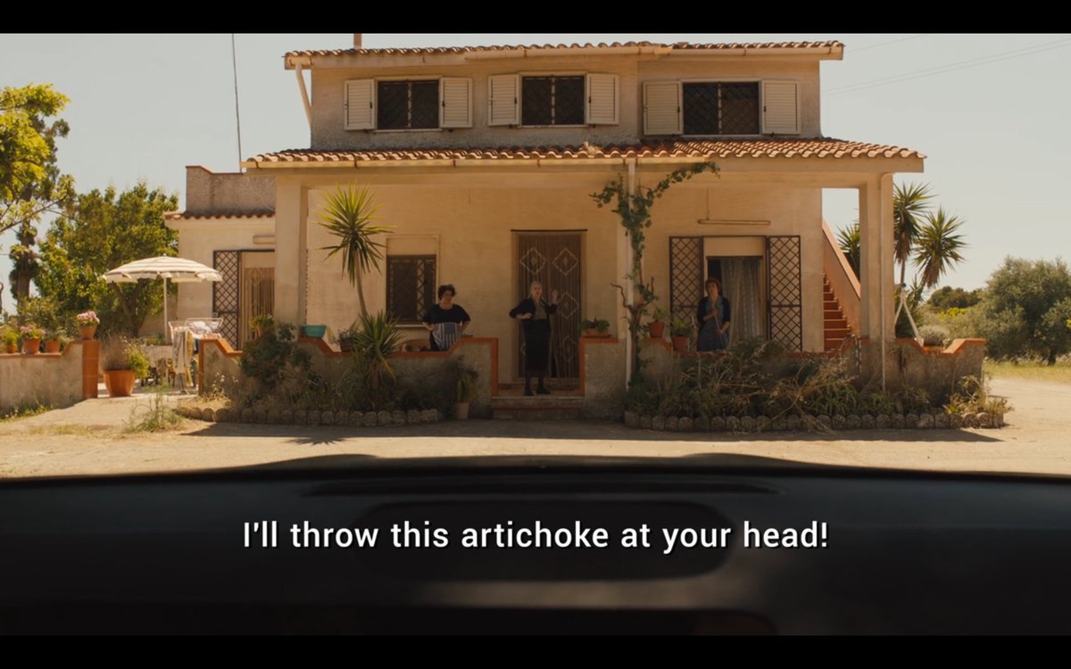 EmmaTolkin's tweet photo. THE BREAKOUT STAR OF THE WHITE LOTUS SEASON 2: ANGRY ITALIAN GRANDMA W/ ARTICHOKE https://t.co/XITAeasKEr